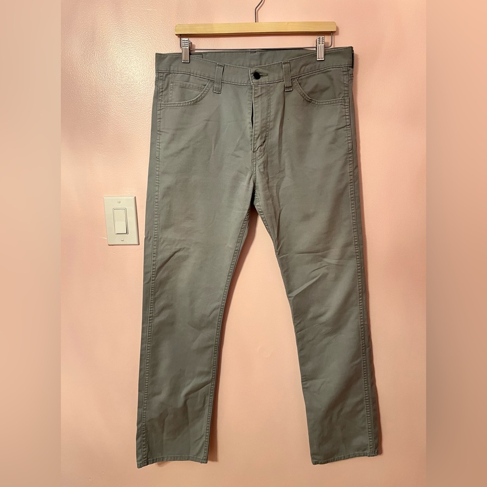 Levi's Light Gray Denim Jeans